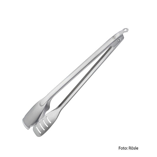 Pince à griller BBQ Premium en acier inoxydable, 44 cm de long, design ergonomique, lavable au lave-vaisselle