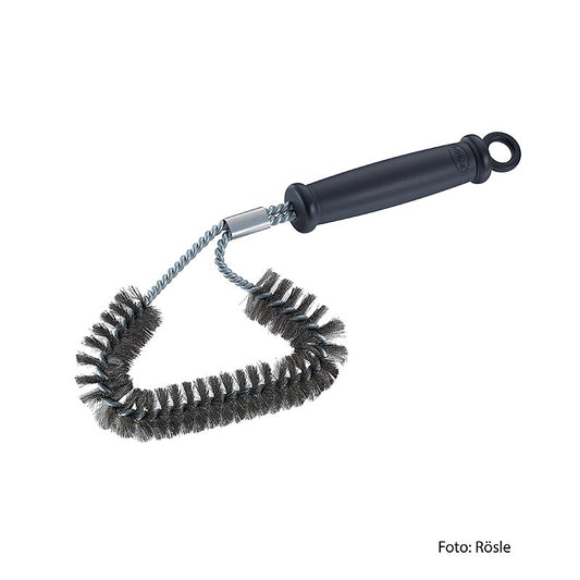 Rösle Winkel Reinigungsbürste GapX (25399), 1 St - Illustration du manche ergonomique et de la tête de brosse bien conçue pour le nettoyage en profondeur des coins et fissures dans la maison et la cuisine