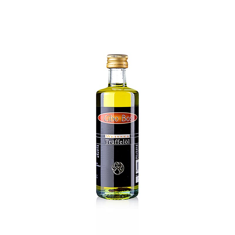 CIBO BOS Huile d'olive vierge au goût de truffe blanche, idéale pour affiner les pâtes, le risotto, les salades et plus encore