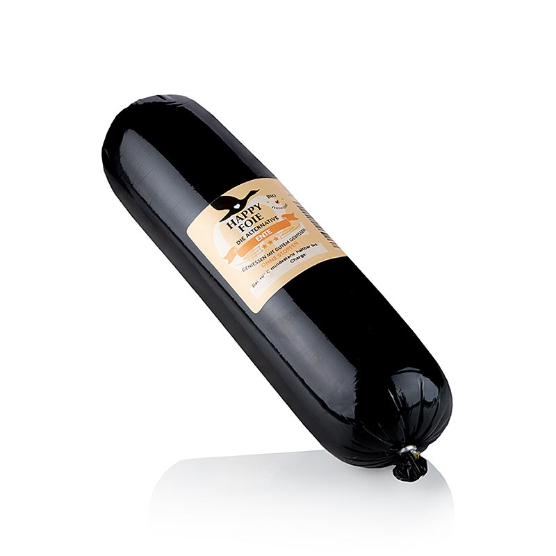 Rouleau de foie gras de canard bio EthicLine de Happy Foie, 500 g de poids, qualité supérieure