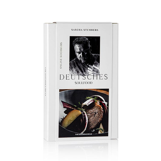 Une image appétissante du cours individuel THE GOLDEN CIRCLE 'Deutsches Soulfood /Sascha Stemberg', 1 produit, qui représente une délicieuse cuisine allemande