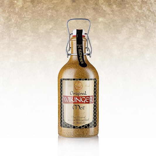 Viking Met (hydromel) pichet en terre cuite 11 % vol 500 ml - hydromel traditionnel dans un pichet en terre cuite avec 11 % d'alcool et une capacité de 500 ml 