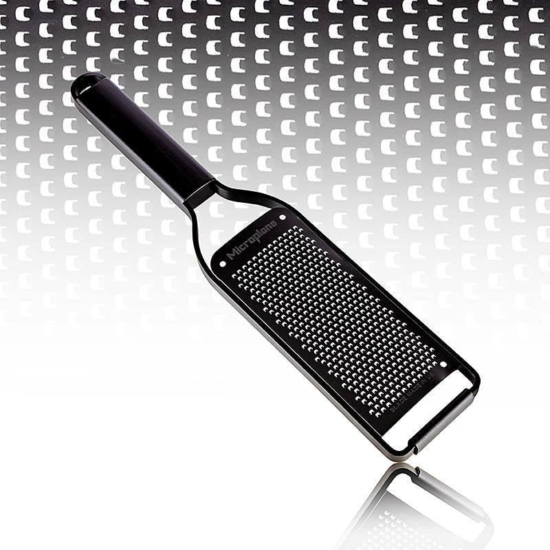 Râpe fine Black Sheep en acier inoxydable noir avec manche ergonomique, idéale pour râper les zestes d'agrumes, les épices et les fromages à pâte dure Un ustensile de cuisine indispensable pour les cuisiniers amateurs comme pour les professionnels