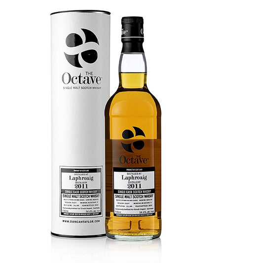 Duncan Taylor Laphroaig 2011-2022 Single Malt Whisky d'Islay, 54,4 % vol, bouteille de 700 ml, whisky écossais de qualité supérieure