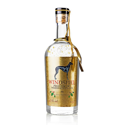 Windspiel - Weihnachts Dry Gin, 47 % vol., Eifel, article de saison, 500 ml