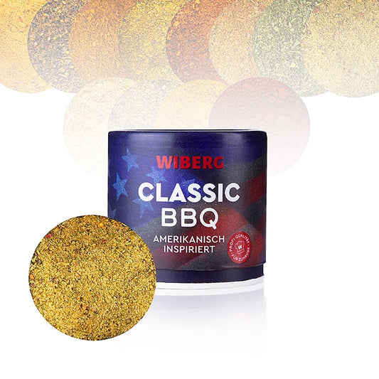 Mélange d'épices BBQ américain authentique de Wiberg pour de délicieuses marinades et sauces