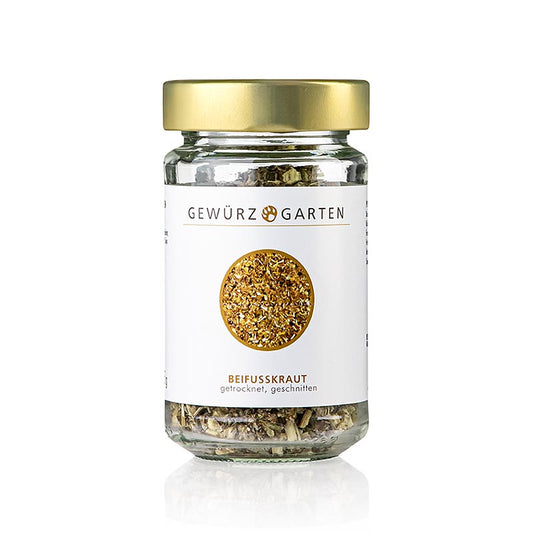 Illustration du produit Armoise du jardin d'épices, séchée, coupée, 25 g - Armoise de qualité supérieure, séchée et coupée, pour des créations culinaires