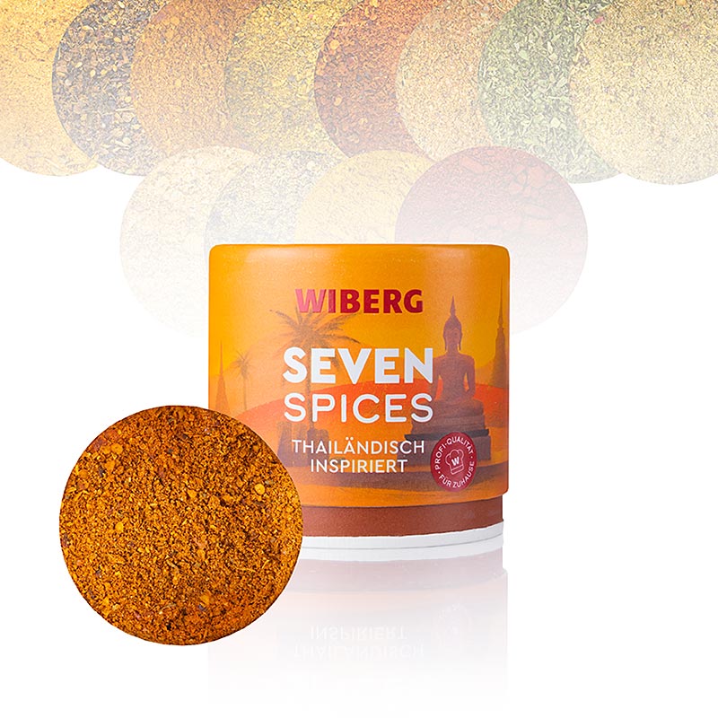 Wiberg Seven Spices, mélange d'épices d'inspiration thaïlandaise, 100 g