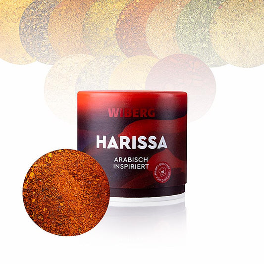 85 g de harissa Wiberg, un mélange d'épices d'inspiration arabe aux arômes intenses