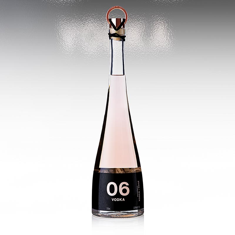 Bouteille de Comte de Grasse 06 Vodka x Rosé, 37,5% vol, 700 ml, un produit exquis