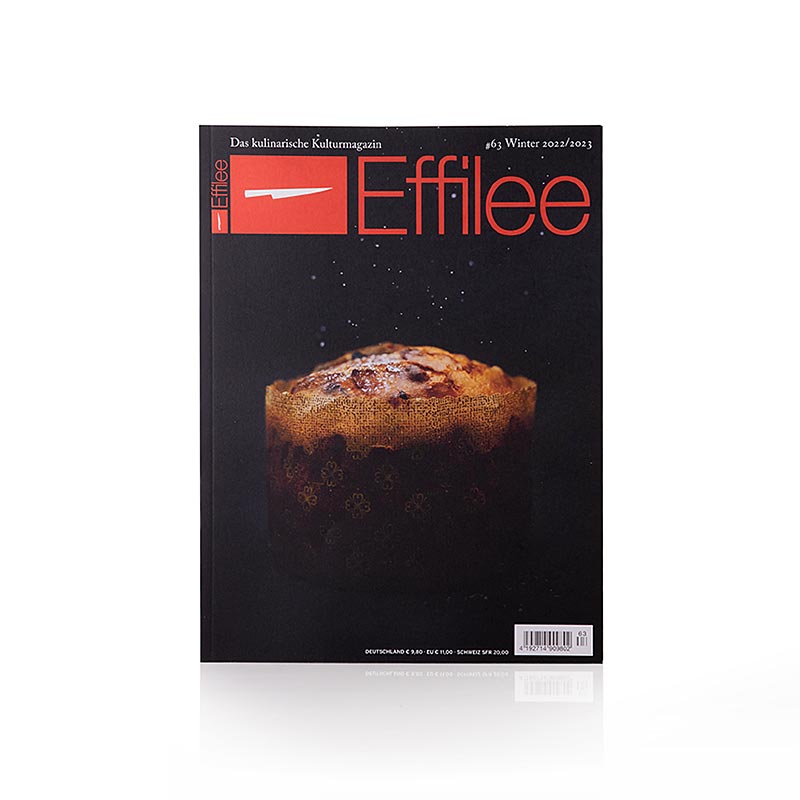 Effilee - Magazine de l'alimentation et de la vie, numéro 63, 1 pc - Couverture du magazine culinaire avec des interviews exclusives, des recettes surprenantes et des reportages fascinants, qui célèbre la passion pour le goût et la qualité
