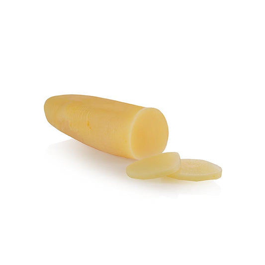 French

Alt text : Radis entier mariné de la marque Bibigo (Danmuji) dans un emballage de 400 g