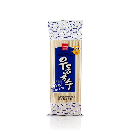 Authentiques nouilles de blé coréennes de Wang, 453 g, parfaites pour les plats traditionnels coréens