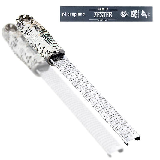 Râpe Microplane Classic, Zester FUNKY Safari 53620E (Zester grater), 1 pce - Râpe de cuisine polyvalente avec des lames aiguisées et durables et un design moderne Safari, lavable au lave-vaisselle