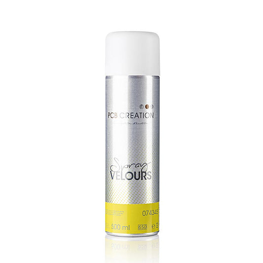 Seringue décorative jaune en velours avec 500 ml de colorant alimentaire pour la décoration professionnelle de desserts