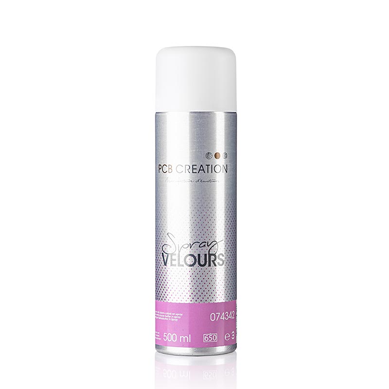 Décorateur, effet velours rose, avec colorant, PCB (74342), 500 ml - Décorateur pour gâteaux, cupcakes et biscuits, rempli de 500 ml de peinture sûre et comestible à base d'eau Idéal pour des designs et des motifs raffinés Outil indispensable pour les pâtissiers amateurs et professionnels