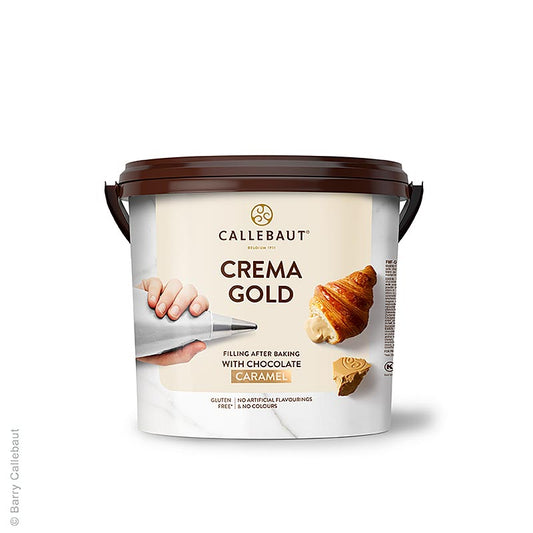 Crema - Gold, avec chocolat au caramel, Callebaut (FMF?GOLD35?651), 5 kg