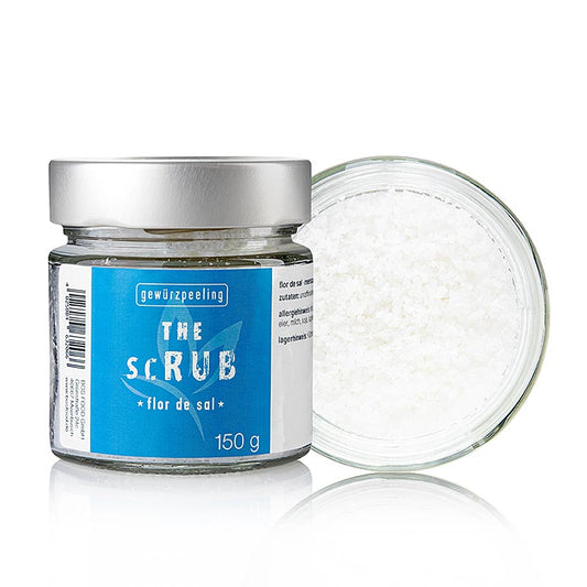 Sel marin premium Flor de sal du Portugal, récolté à la main, au goût unique et à la texture croustillante, pour agrémenter les plats