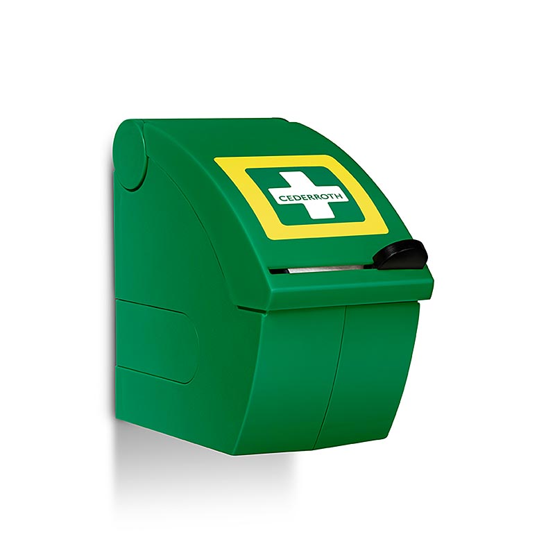 Distributeur de pansements en mousse de Cederroth avec rouleau bleu, 6 cm x 4,5 m, idéal pour les trousses de premiers secours