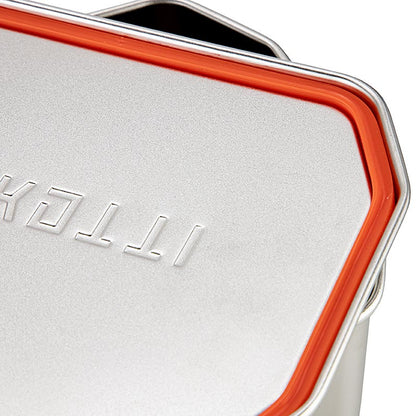 SKOTTI Boks 2,5L, boîte en acier inoxydable, + pince en aluminium, 1 pc