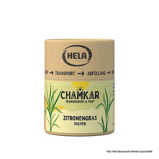 Poudre de citronnelle de HELA Chamkar - 60 g, épice polyvalente pour un goût authentique dans les soupes, les currys, les marinades et les desserts