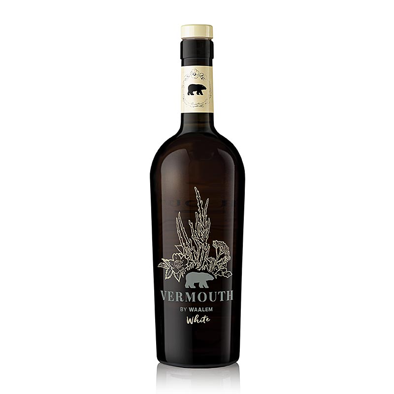 Waalem Vermouth, blanc, 16% vol, île de Föhr / Allemagne, 750 ml - Vermouth blanc aromatique d'Allemagne, produit sur l'île de Föhr