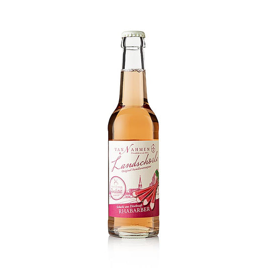 330 ml Van Nahmen Landschorle rhubarbe (à base de jus direct) VEGAN product illustration