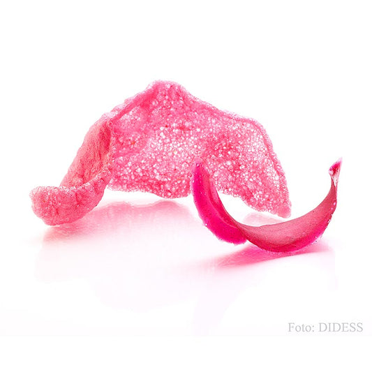Kroepoek Eau de rose, base de riz à frire, Didess, 170 g, 48 pcs - crackers orientaux croustillants au goût délicat d'eau de rose, parfaits comme accompagnement ou comme snack pour une expérience gastronomique en famille ou entre amis