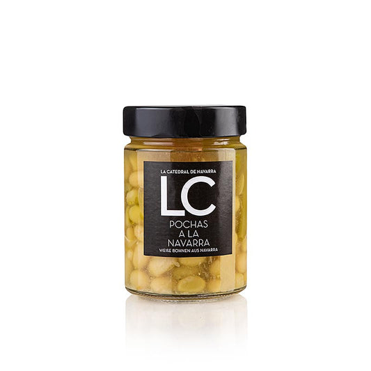 Pochas a la Navarra - Haricots blancs aux légumes, LC, 340 g - Recette espagnole traditionnelle de la région de Navarre, parfaitement préparée avec une sélection de légumes frais, emballée dans une boîte pratique de 340 g