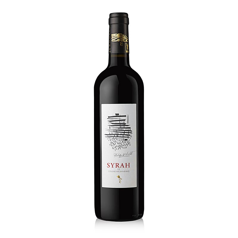 Bouteille de Syrah sec 2021 de P & V Jaboulet, 750 ml, Produit à base de vin