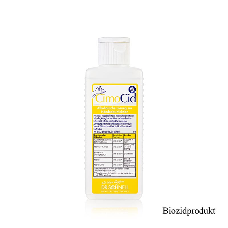 Dr. Schnell - Désinfection des mains CimoCid , flacon blouse, 150ml, 150 g