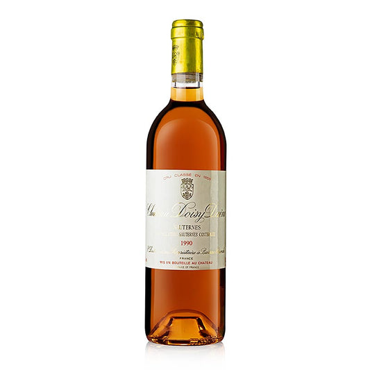  Vin de Bordeaux doux avec 93 points Parker, couleur dorée et arômes de miel et d'abricot