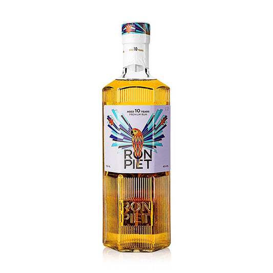 Bouteille de rhum Ron Piet Panama, 10 ans, 40% vol, 700 ml, spiritueux de haute qualité