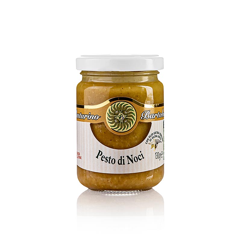 Pesto di Noci (pesto aux noix), 130g, Venturino, 130 g - Goût intense de noix, usages multiples, ingrédients 100% naturels Acheter Pesto di Noci en Suisse
