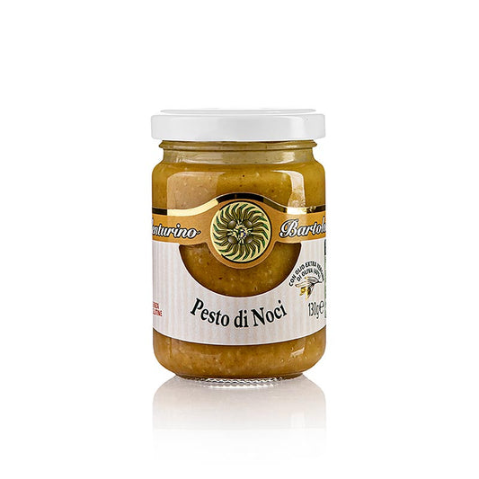 Pesto di Noci (pesto aux noix), 130g, Venturino, 130 g - Goût intense de noix, usages multiples, ingrédients 100% naturels Acheter Pesto di Noci en Suisse