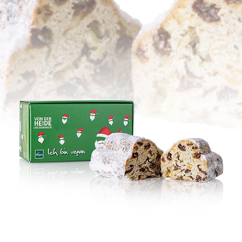 Fin et délicieux Stollen végétalien de 250 g de la marque Von der Heide