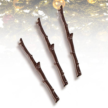 Branches, en chocolat, 13,5x1,3cm, PCB, 80 pièces