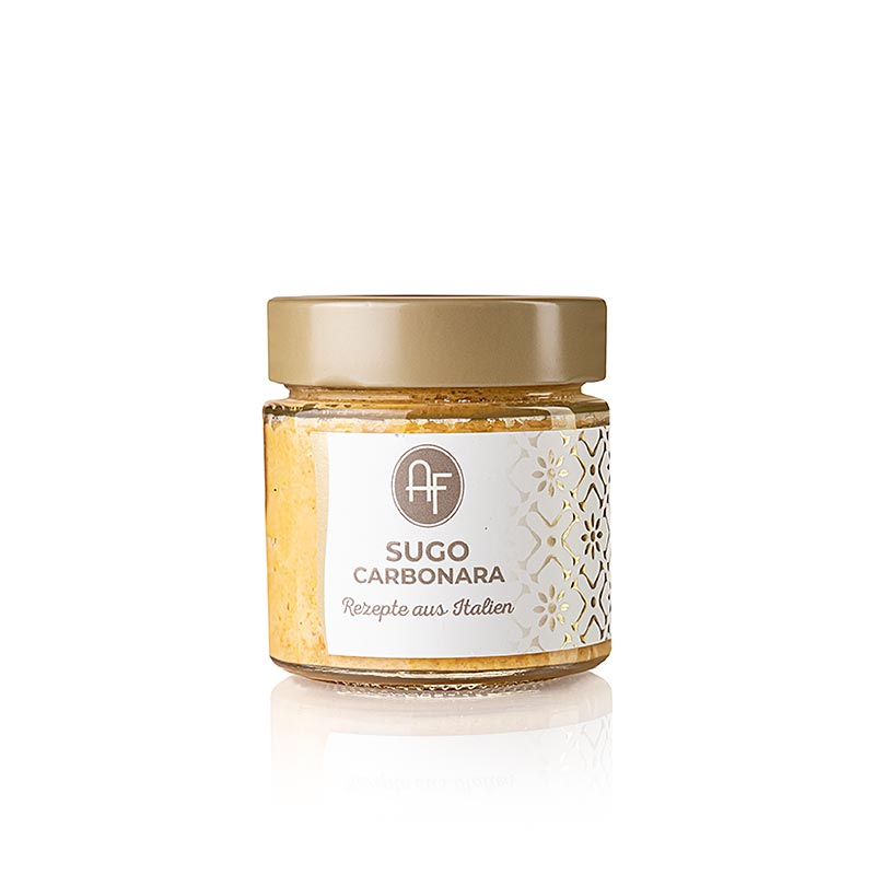 Sauce carbonara, Appennino, 200 g - Ingrédients de qualité, consistance crémeuse, goût riche, idéal pour un dîner rapide Acheter Sauce carbonara en Suisse
