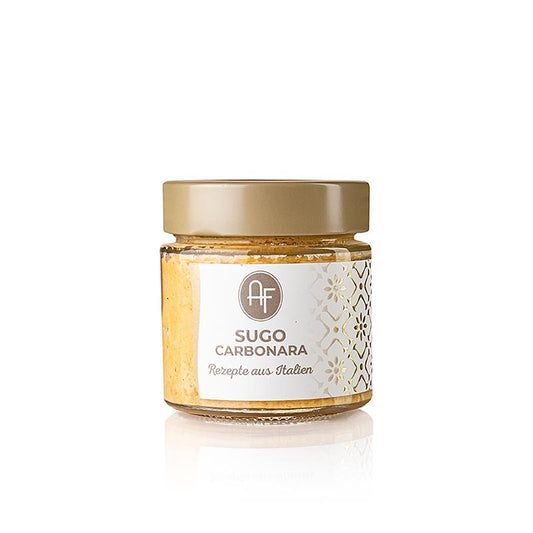 Sauce carbonara, Appennino, 200 g - Ingrédients de qualité, consistance crémeuse, goût riche, idéal pour un dîner rapide Acheter Sauce carbonara en Suisse