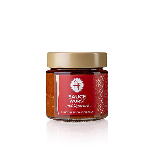 Sauce salsiccia & oignons authentique à base d'ingrédients italiens de qualité, idéale pour les pâtes et les pizzas Acheter un paquet de 200 g en Suisse