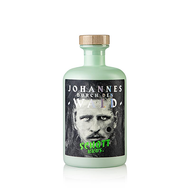 Schott Johannes durch den Wald Soonwald Gin Deutschland 44 %, 500 ml - Gin premium inspiré par la beauté naturelle de la région de Soonwald, parfait comme cadeau pour les amateurs de gin, les cuisiniers amateurs et les gastronomes