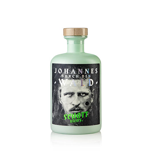 Schott Johannes durch den Wald Soonwald Gin Deutschland 44 %, 500 ml - Gin premium inspiré par la beauté naturelle de la région de Soonwald, parfait comme cadeau pour les amateurs de gin, les cuisiniers amateurs et les gastronomes