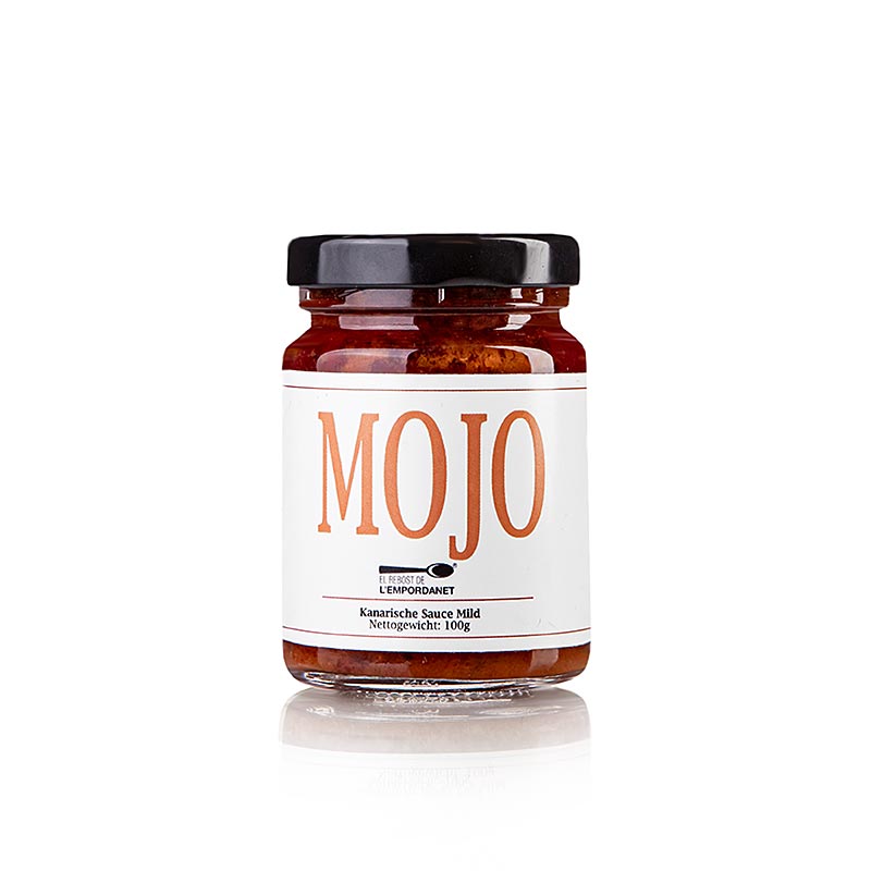 Authentique salsa rouge des Canaries, élaborée à partir d'ingrédients naturels de qualité Parfaite pour accompagner viandes, poissons, légumes et tapas Recette traditionnelle pour un goût authentique Sans additifs artificiels