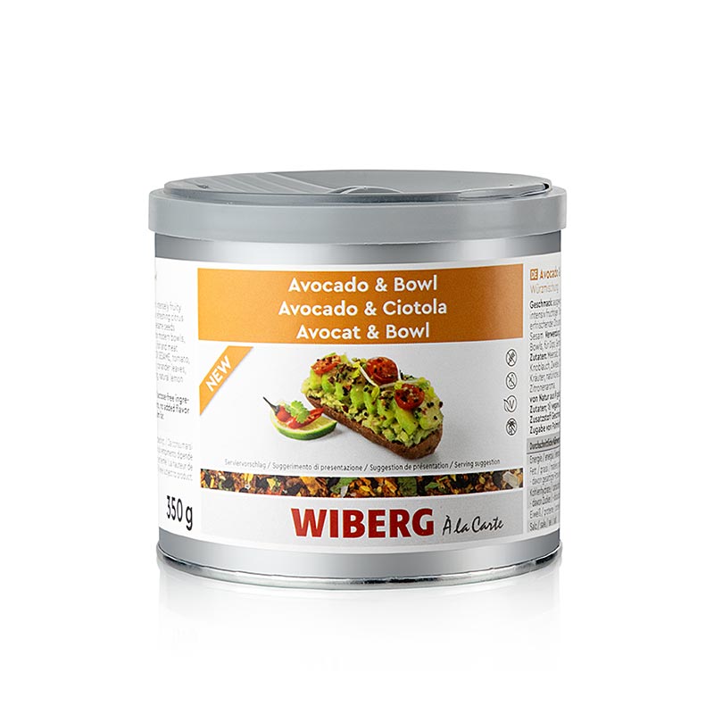 Wiberg Avocado & Bowl, mélange de condiments, 350 g