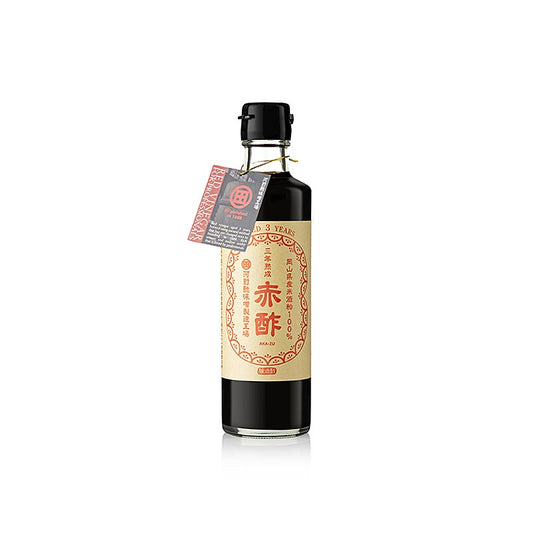 Vinaigre rouge de qualité supérieure Akazu, vieilli 3 ans, fabriqué au Japon, 275 ml - vinaigre rouge de qualité supérieure au goût riche et profond, parfait pour agrémenter les plats