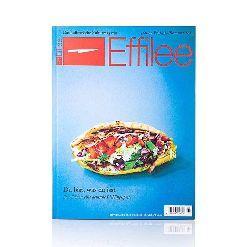 Effilee - Magazine de l'alimentation et de la vie, numéro 68/69, 1 pc - Numéro double plein d'inspiration culinaire, d'interviews de grands chefs, de recettes uniques et d'histoires passionnantes sur l'origine des ingrédients pour les gourmets et les passionnés de gastronomie