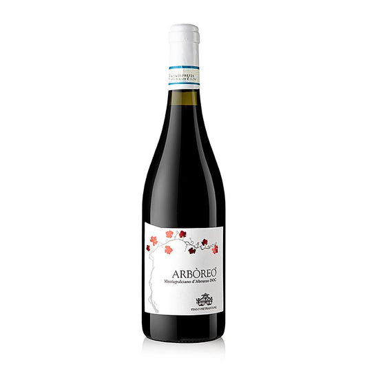 Pietrantonj 2021 Montepulciano d'Abruzzo Arboreo vin rouge tro DOC Abruzzo 0,75l, 750 ml: Une bouteille de vin rouge riche et robuste des Abruzzes, Italie