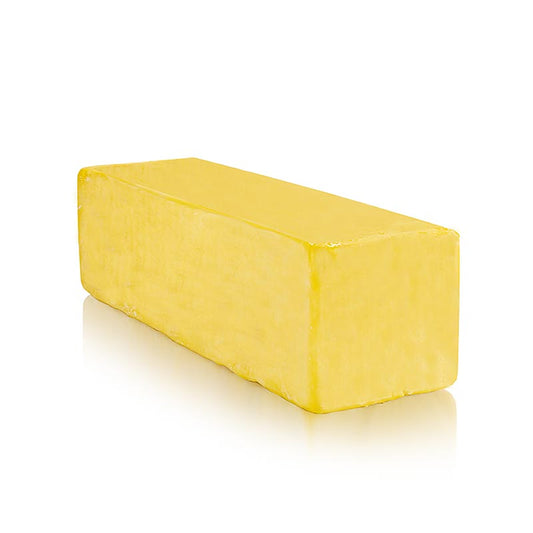 Cheddar Vintage bio, fromage britannique en tranches, bloc, env. 2,5 kg - riche en goût, affiné de manière intense et épicée, idéal pour les amateurs de fromage et la cuisine professionnelle