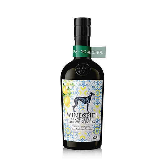 Bouteille de 500 ml de LIMONE di SICILIA sans alcool Boisson au citron de Sicile