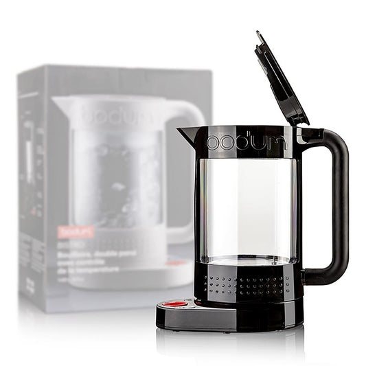 Bouilloire électrique Bodum Bistro noire d'une capacité de 1,1 litre